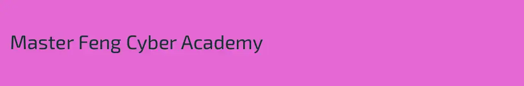 Master Feng Cyber Academy